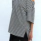 Tahlea Top BLACK STRIPE OMFORT
