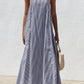 Wendy Maxi Dress BLACK STRIPE OMFORT