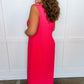 Dear Scarlett Alyssa Maxi Dress in Coral OMFORT
