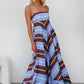Bailey Dress BLUE/BROWN OMFORT