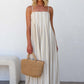 Leesa Maxi Dress BEIGE OMFORT