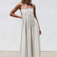 Leesa Maxi Dress BEIGE OMFORT