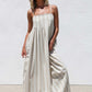 Leesa Maxi Dress BEIGE OMFORT