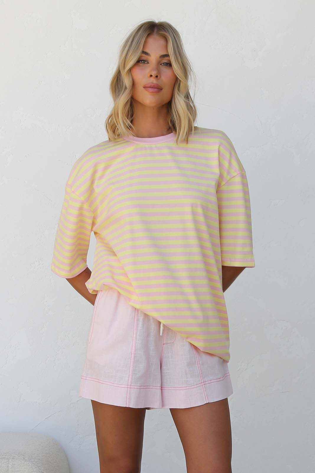 Mimi Stripe Tee OMFORT