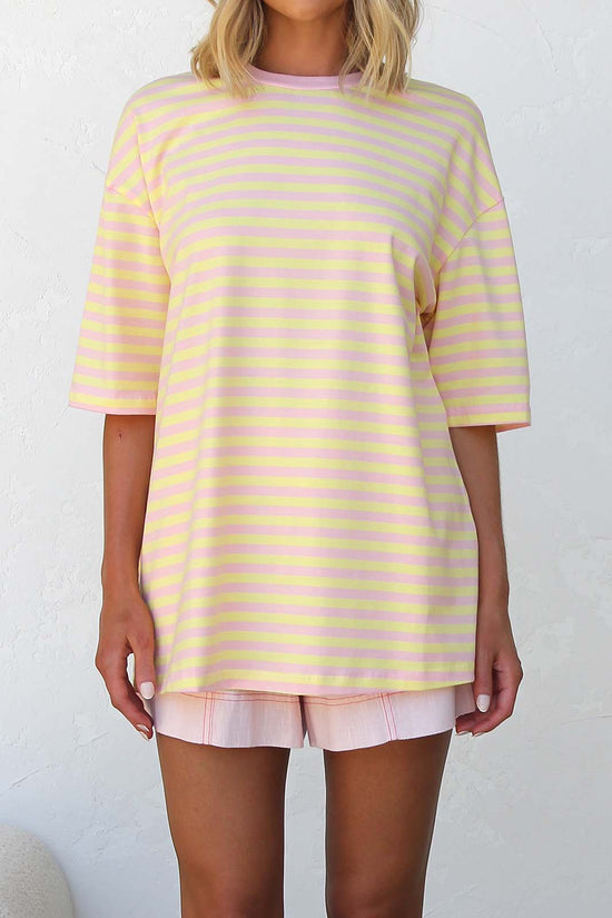 Mimi Stripe Tee OMFORT