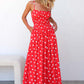 Clarissa Maxi Dress RED OMFORT