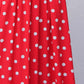 Clarissa Maxi Dress RED OMFORT