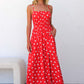 Clarissa Maxi Dress RED OMFORT