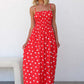 Clarissa Maxi Dress RED OMFORT