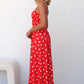 Clarissa Maxi Dress RED OMFORT