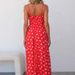 Clarissa Maxi Dress RED OMFORT