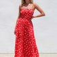 Clarissa Maxi Dress RED OMFORT