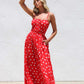 Clarissa Maxi Dress RED OMFORT