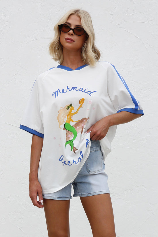 Mermaid Aperol Club Tee OMFORT