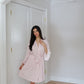 Ruffle Bamboo Gingham Robe OMFORT