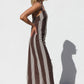 Sorrento Stripe Maxi Dress OMFORT