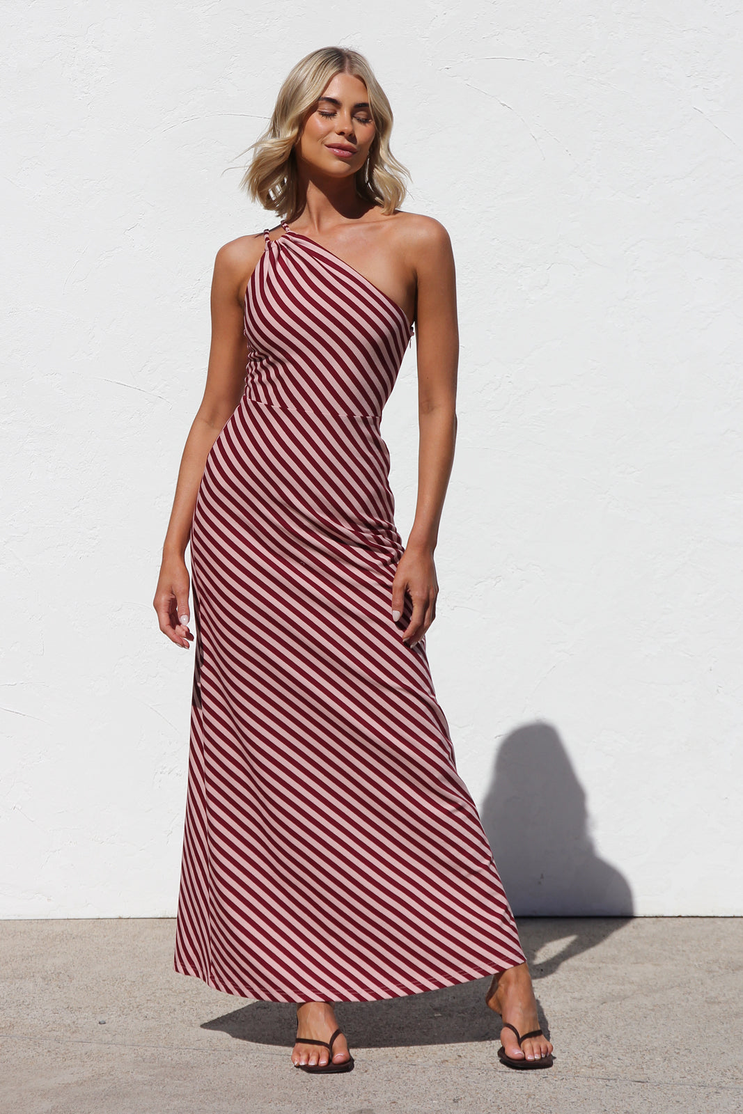 Hailey Dress PINK/WINE OMFORT