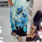 Quincie Floral Print Loose Fit Dress OMFORT
