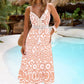 In Mykonos Ornate Midi Dress OMFORT