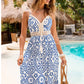 In Mykonos Ornate Midi Dress OMFORT