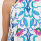 Nothing Like It Blue Floral Midi Dress OMFORT