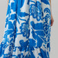 Iva Floral Pismo Button Down Flutter Maxi Dress OMFORT