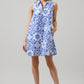 Arbor Tile Lexya Collared Shift Mini Dress OMFORT