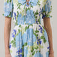 Tamry Smocked Midi Dress Khloey Floral OMFORT