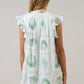 Renie Shift Mini Dress Seashell Bay OMFORT