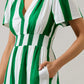Rony Smocked Maxi Dress Pilmar Stripe OMFORT