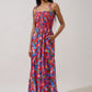 Juciel Smocked Maxi Dress Tropical OMFORT