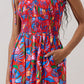 Juciel Smocked Maxi Dress Tropical OMFORT