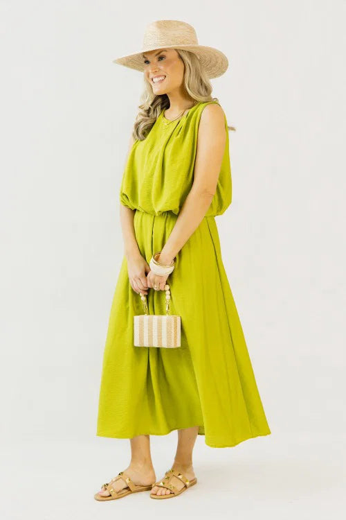 Olympia Skirt Set, Avocado OMFORT