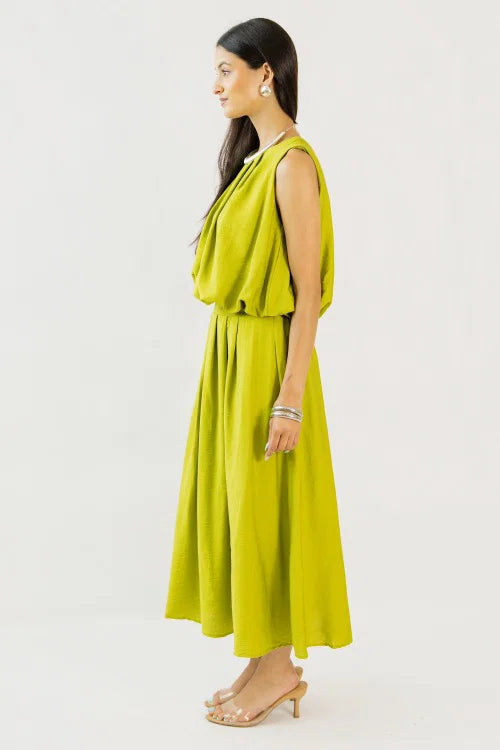Olympia Skirt Set, Avocado OMFORT