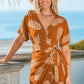 Orange You Glad Tropical Mini Dress OMFORT