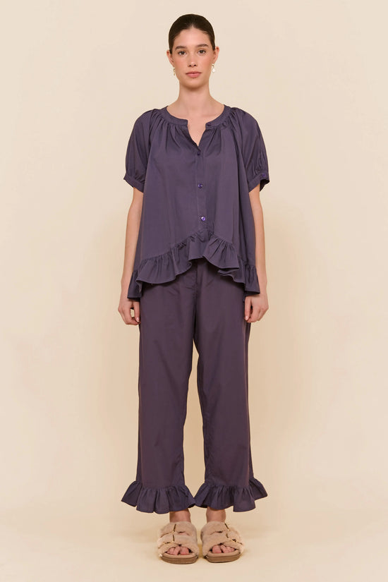 Sophie Sleep Set - Pants - Cotton Modal - Midnight Blue OMFORT
