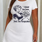 "I Baked You Some Shut The Fucupcakes" Funny Retro Nightdress OMFORT