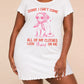 "Sorry I Can't Come" Sassy Cat Print Nightdress (XS-5XL) OMFORT