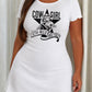 "Cowgirl Stay Wild And Free" Retro Star Print Nightdress (XS-5XL) OMFORT