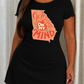 Georgia On My Mind State Outline Vintage Letter Print Nightdress (XS-5XL) OMFORT