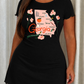 Georgia State Map City Floral Peach Print Nightdress (XS-5XL) OMFORT