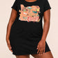 Oregon Vintage Cartoon State Map Print Nightdress (XS-5XL) OMFORT