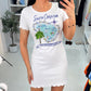 South Carolina The Palmetto State Map Print Nightdress (XS-5XL) OMFORT