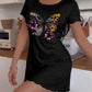 Fashion Leopard Gradient Butterfly Print Nightdress (XS-5XL) OMFORT