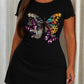 Fashion Leopard Gradient Butterfly Print Nightdress (XS-5XL) OMFORT