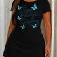 "Grace Changes Everything" Vintage Blue Butterfly Nightdress (XS-5XL) OMFORT
