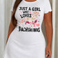 Just A Girl Who Loves Dachshunds Floral Heart Nightdress (XS-5XL) OMFORT