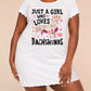 Just A Girl Who Loves Dachshunds Floral Heart Nightdress (XS-5XL) OMFORT