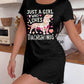 Just A Girl Who Loves Dachshunds Floral Heart Nightdress (XS-5XL) OMFORT