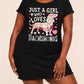 Just A Girl Who Loves Dachshunds Floral Heart Nightdress (XS-5XL) OMFORT